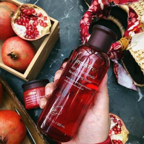 [HÀNG MỚI VỀ] Nước Hoa Hồng Toner Lựu Đỏ Innisfree Chống Lão Hoá Trắng Da 200ml | BigBuy360 - bigbuy360.vn