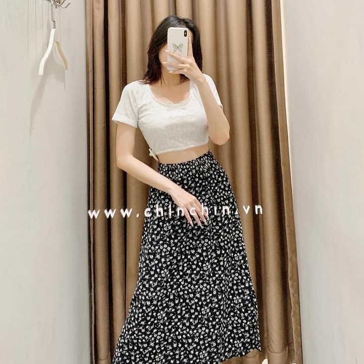 Set đồ nữ cá tính, set váy dài áo quây đi chơi sang chảnh mùa hè đẹp 8A00199