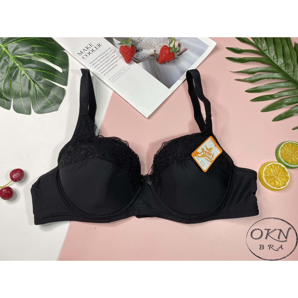 Áo lót áo ngực Bigsize Thái Lan mút mỏng không đệm có gọng Anny 1915