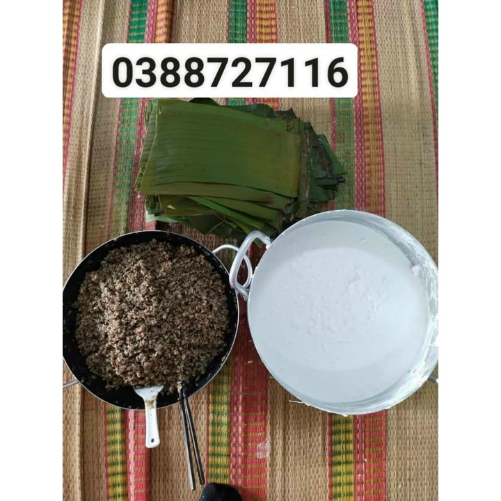 Bánh lá răng bừa đặc sản xứ thanh nhà làm