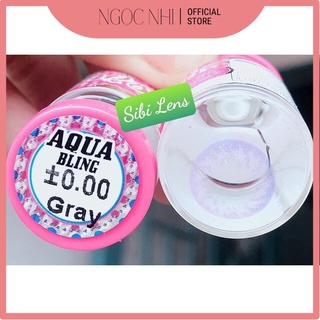 Kính Áp Tròng Hàn Quốc Aqua Bling Gray - Lens Aqua Bling Gray