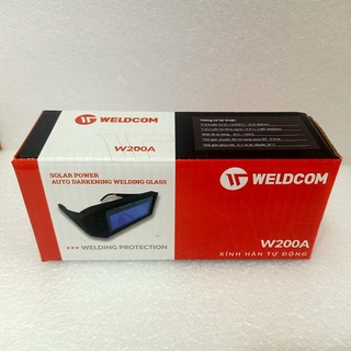 Kính Hàn Điện Tử W200A- weldcom ( Tặng kèm 2 miếng mica bảo vệ)