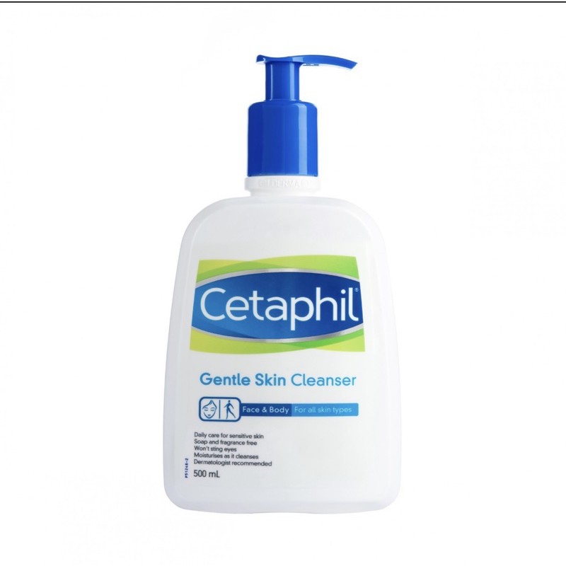 Sữa rửa mặt Cetaphil Dịu nhẹ tốt cho da mụn không xà phòng 500ml