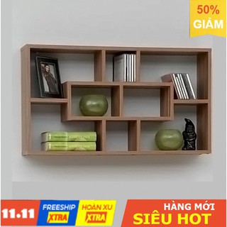 Mẫu mới Kệ sách đa năng 1,2m Kệ treo tường hoặc để sàn, Đầy đủ phụ kiện lắp ráp