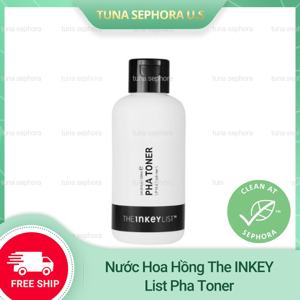 [BILL SEPHORA] ❤️FREESHIP❤️ NƯỚC HOA HỒNG THE INKEY LIST PHA TONER 100ML