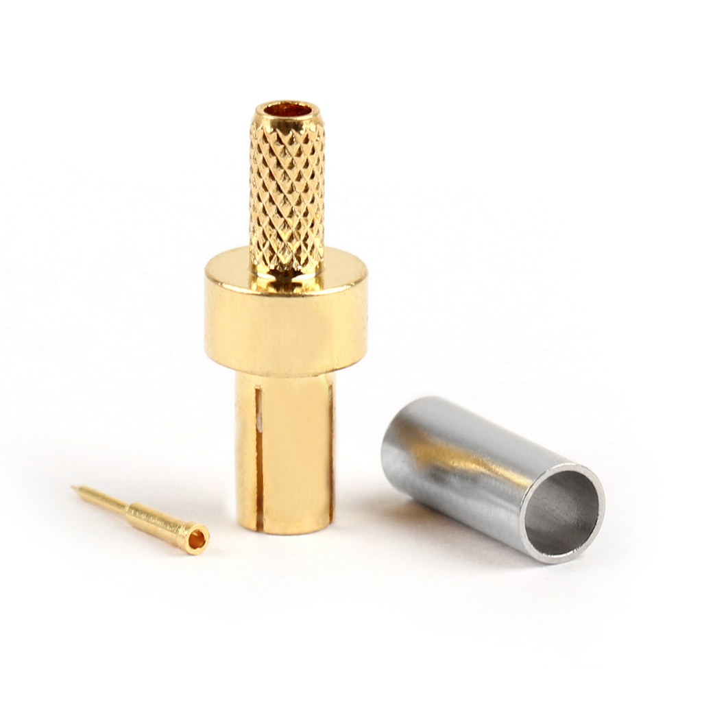 Bộ 10 Đầu Nối Dây Cáp Thẳng Mạ Vàng Ts9 Rg174 Rg316 Lmr100 | BigBuy360 - bigbuy360.vn