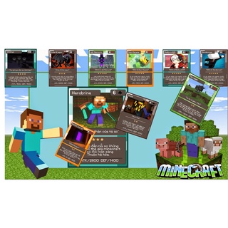 [Hot Hot]Random mô hình minecraft - minifigure minecraft
