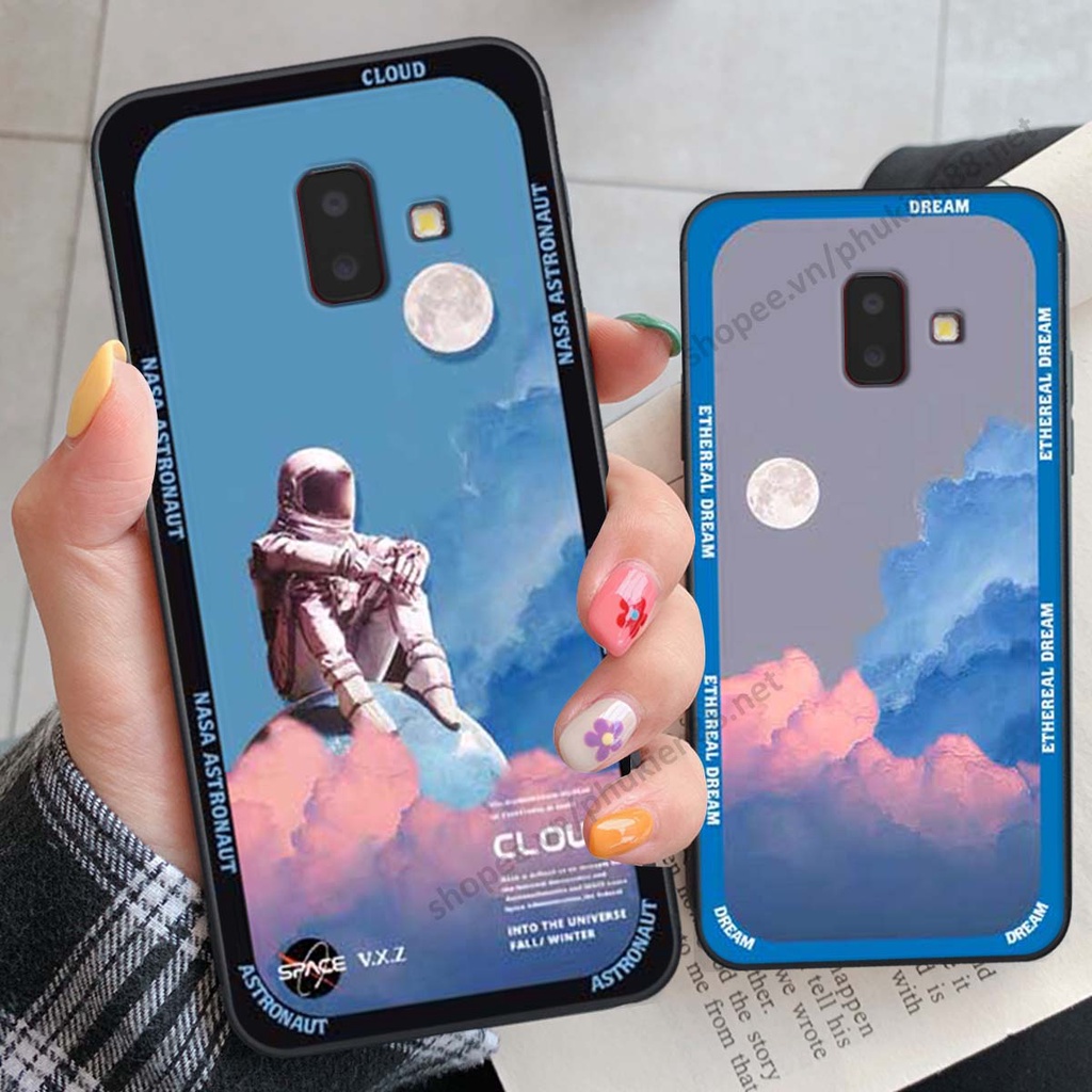 Ốp Samsung J6 2018 / J6 Plus / J6+ hình vũ trụ, mountain, cloud phong cách cá tính