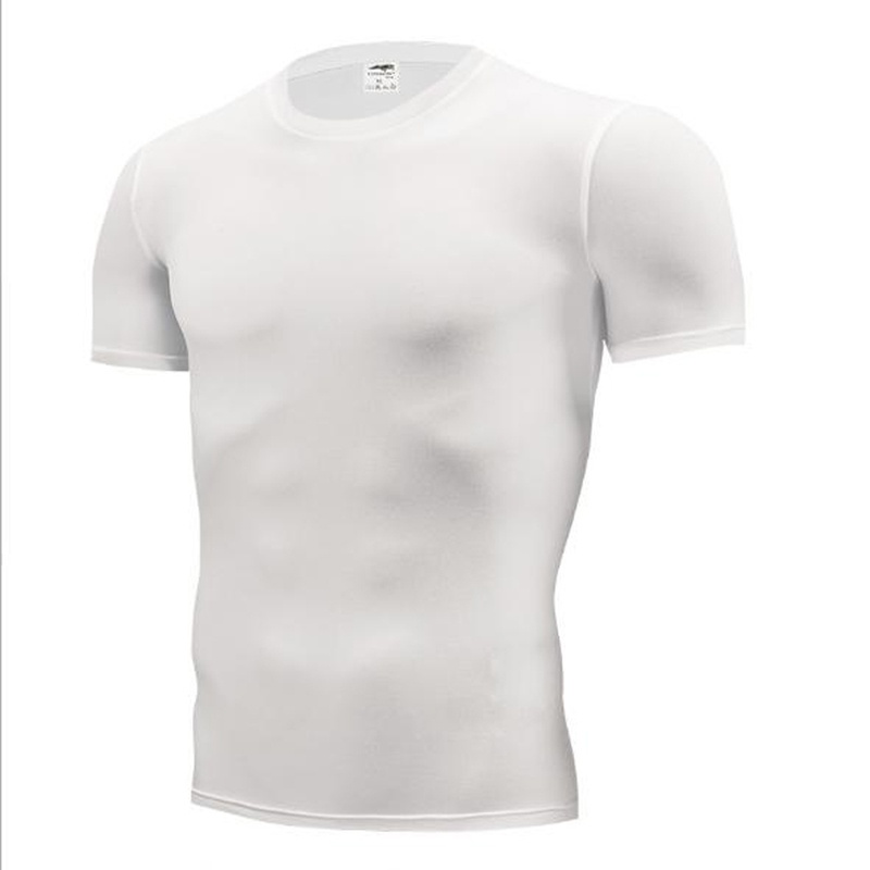 Áo thun thể thao dáng ôm đơn giản thoải mái cho nam