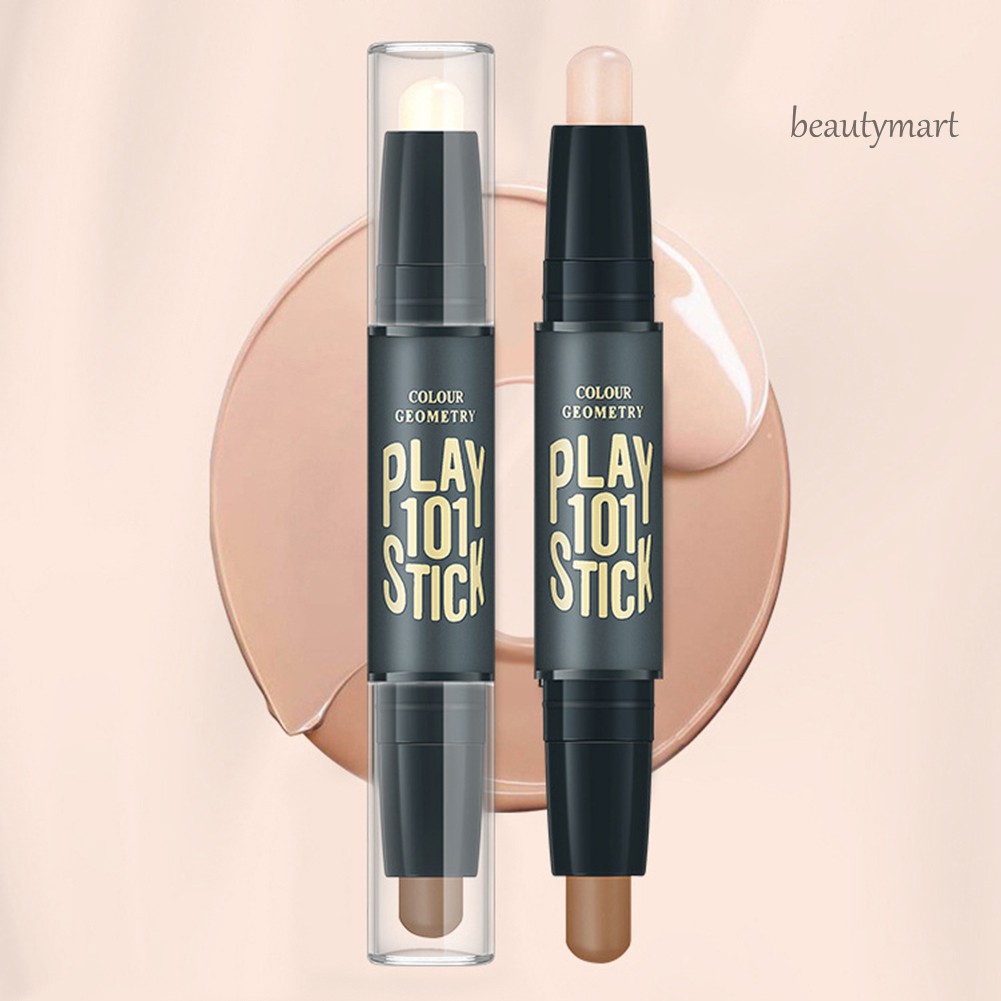 [Hàng mới về] Bút bắt sáng hai đầu kiêm che khuyết điểm trang điểm mặt/ mắt