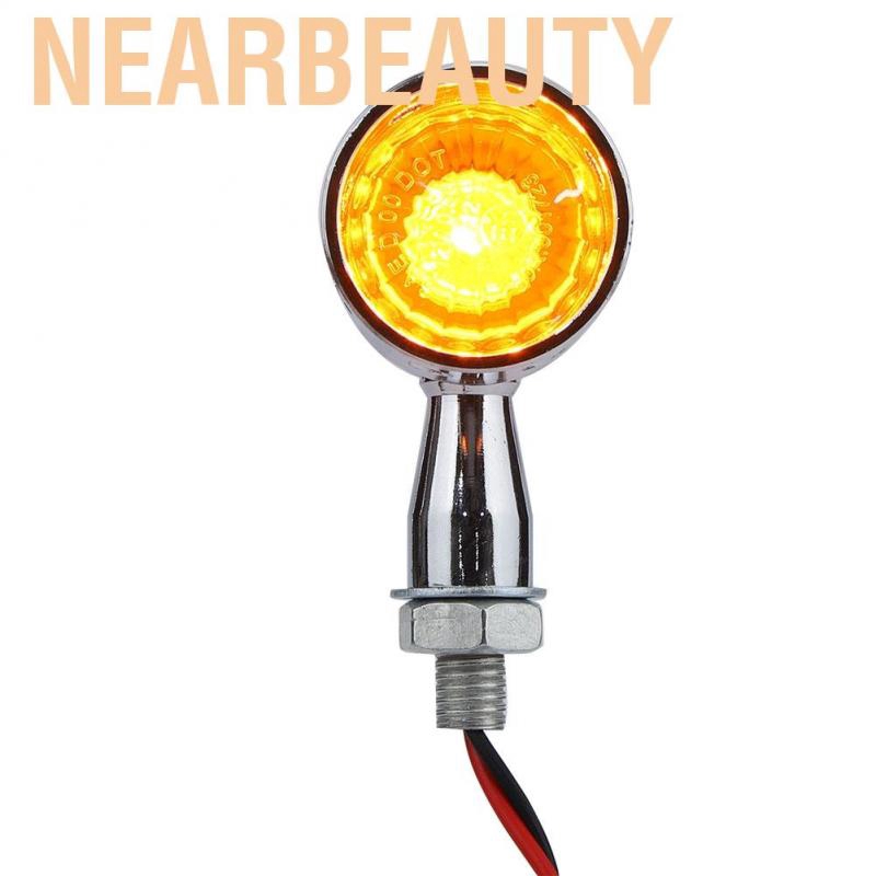 Đèn LED hình quả cầu nearbeauty cho Moto phong cách retro ( màu bạc )