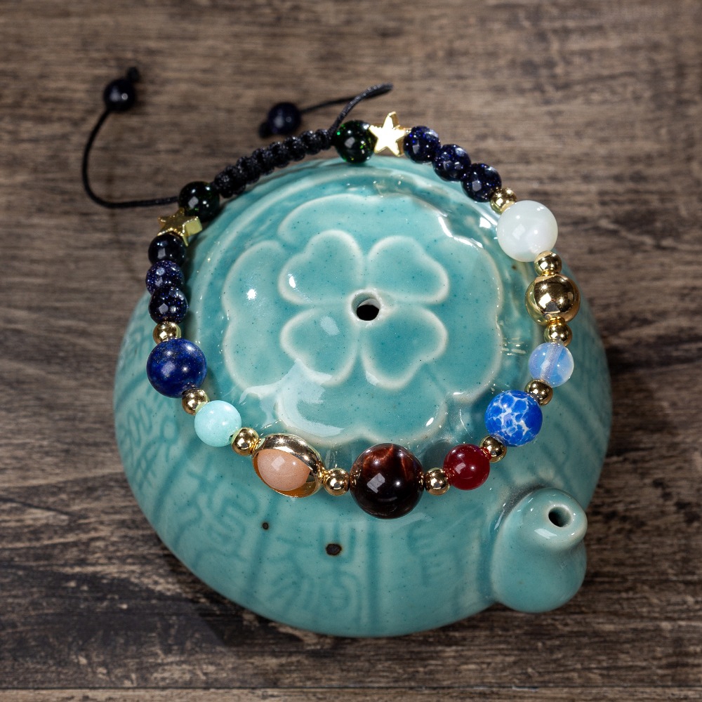 Vòng tay hình hệ mặt trời cho nam và nữ