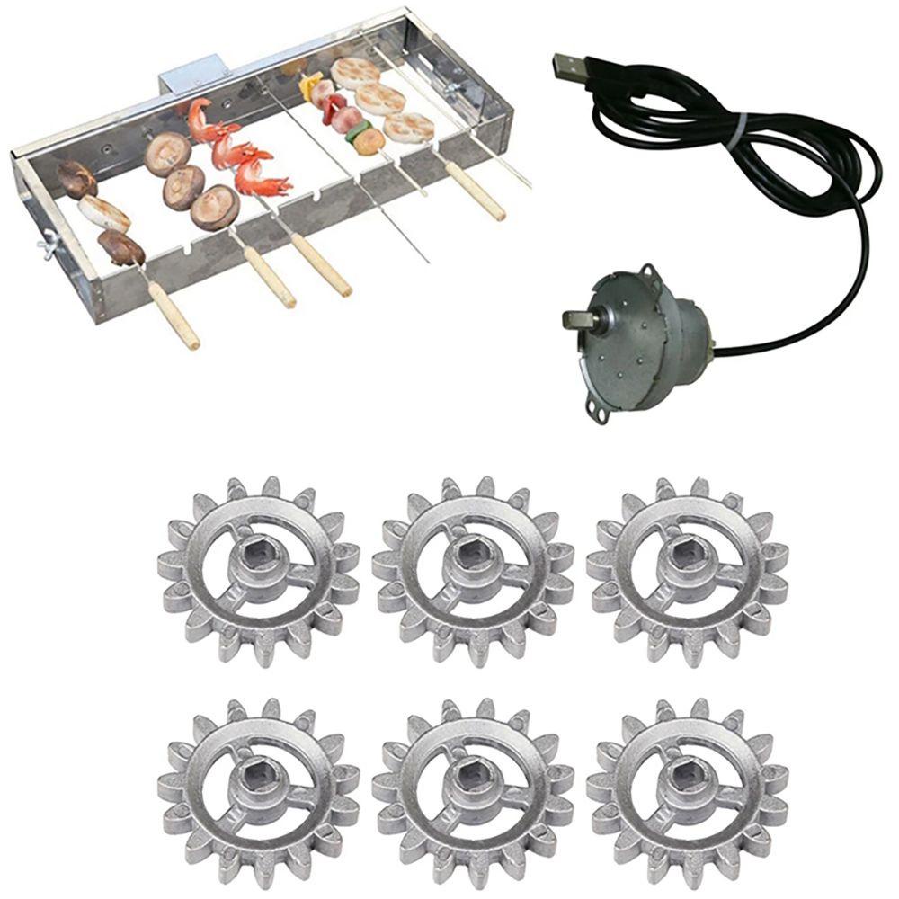 Động Cơ Xoay Nướng BBQ Mạnh Mẽ Cho Hoạt Động Ngoài Trời