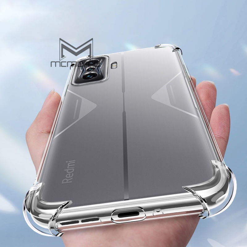 Ốp Lưng Nhựa Trong Suốt Chống Sốc Cho Xiaomi POCO M5s F4 F3 X4 GT C40