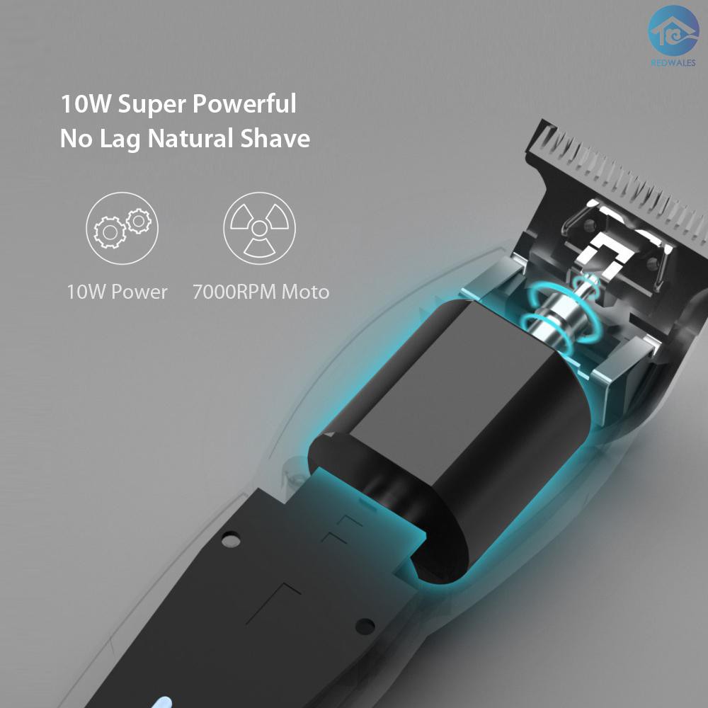 XIAOMI ENCHEN Hummingbird Electric Hair Clipper USB Charging Razor Hair Trimmer With 3 Hair Comb Hai