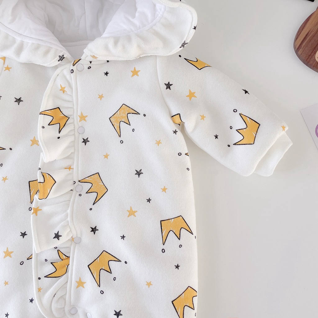 Sanlutoz Áo Liền Quần In Hình Hoạt Hình Cho Bé Gái