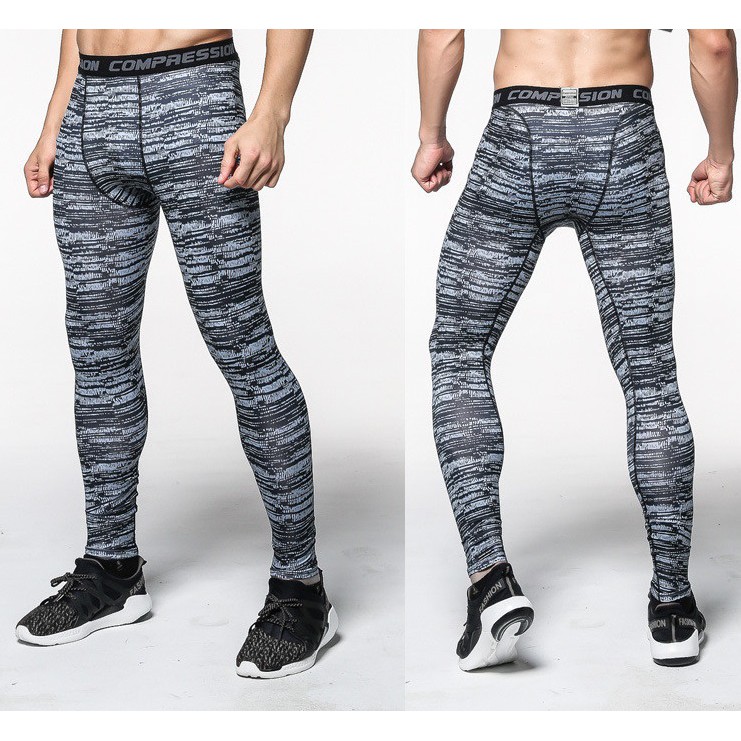 Quần Legging cho nam tập gym chơi thể thao