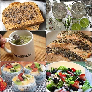 Hạt chia đóng gói 100g, hạt é 100g