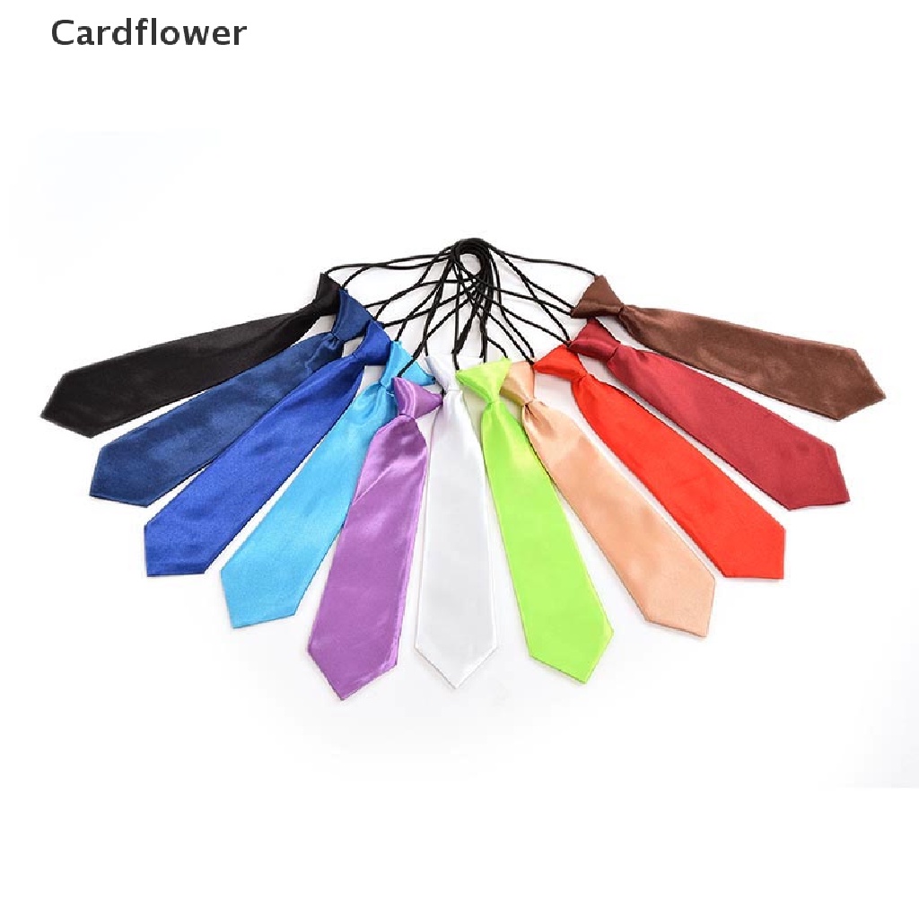 1 11 Cà Vạt Co Giãn Màu Trơn Cho Mới