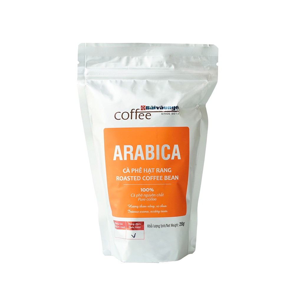 Cà phê hạt rang ARABICA Bùi Văn Ngọ Coffee 250gram-500gram | BigBuy360 - bigbuy360.vn