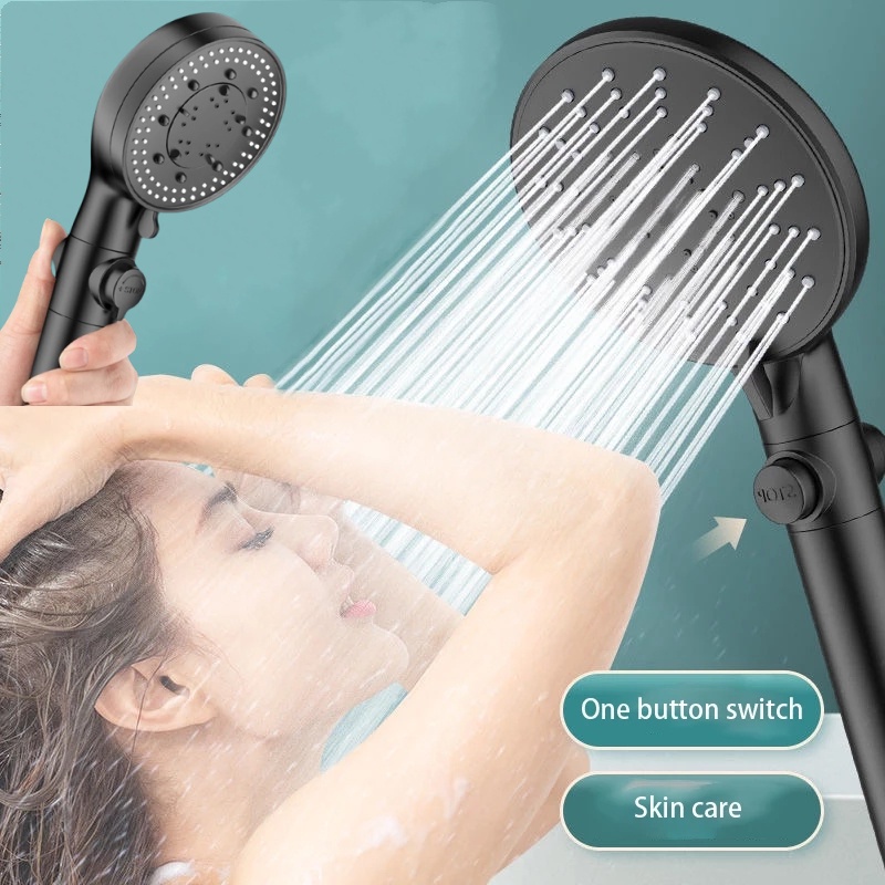 Đầu Vòi Sen Áp Suất Cao 5 Chế Độ Điều Chỉnh Được Tiết Kiệm Nước