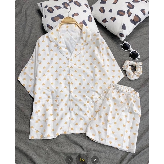 Sét pijama form rộng chất mát nhiều hình, đồ ngủ (Ảnh thật) | BigBuy360 - bigbuy360.vn