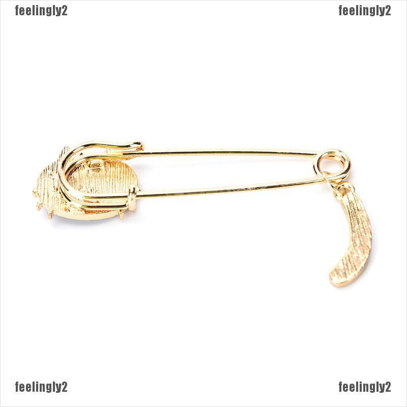 ❤Mặt Trời❤ Huy Hiệu Cài Áo Hình Mèo Trắng Đen Thời Trang