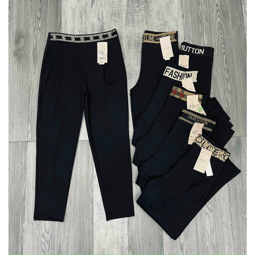 Quần baggy dành cho nữ,Quần Baggy Lưng Thun Cạp Cao Q001 - phamtrangredep shop
