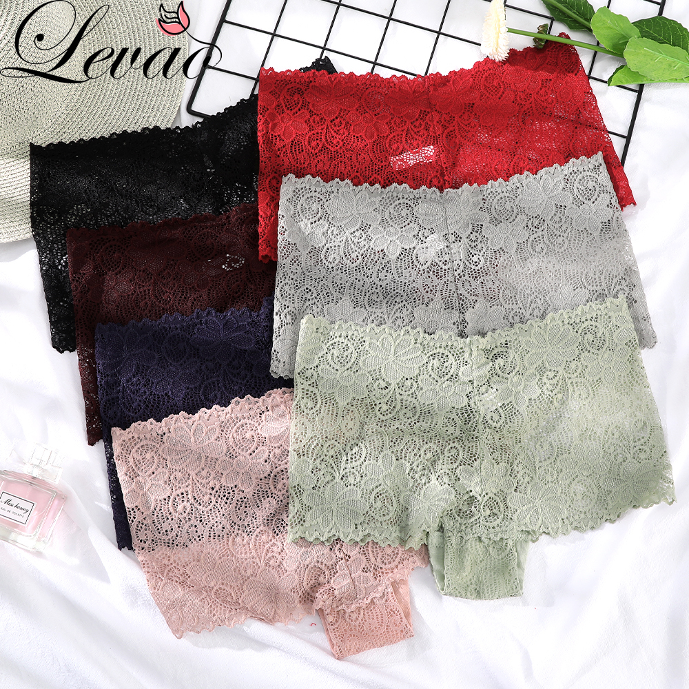 Quần Lót Levao Chất Liệu Ren Quyến Rũ Cho Nữ