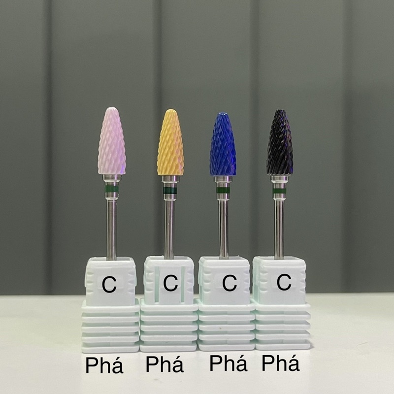 Đầu Mài Nail Sứ -Mài Mịn- Phá bột