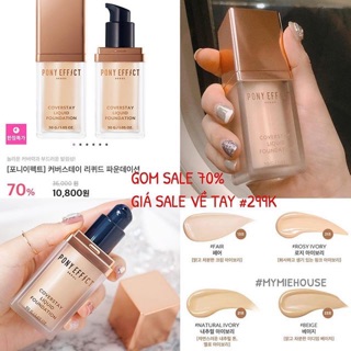 KEM NỀN PONY EFFECT COVERSTAY LIQUID FOUNDATIO