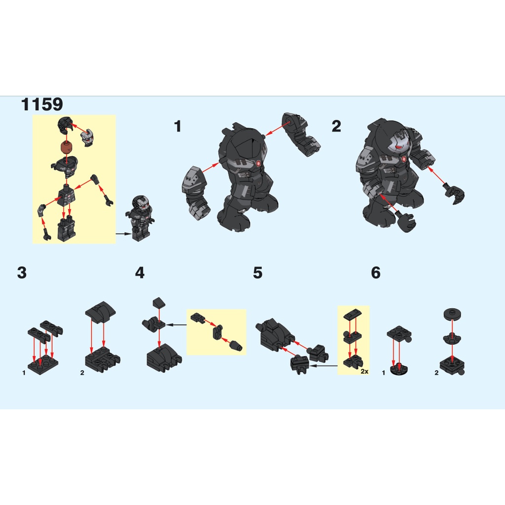 Mới Đồ Chơi Mô Hình Nhân Vật Hulkbuster