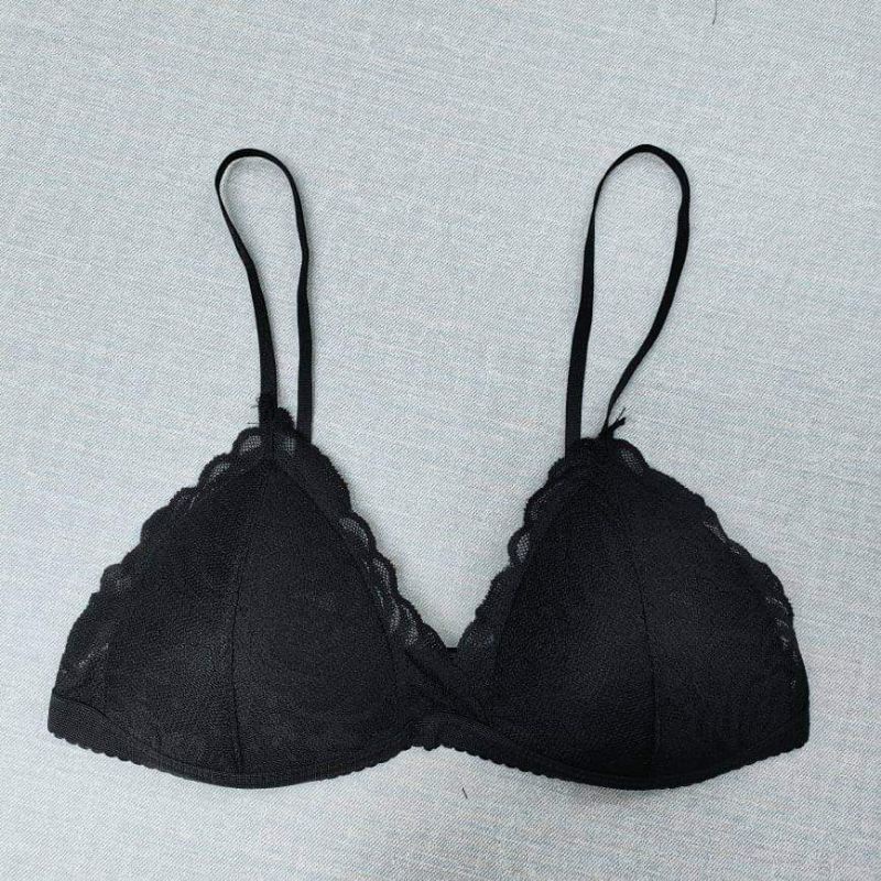 Bralette Áo ngực có mút mỏng . ren . cotton | BigBuy360 - bigbuy360.vn
