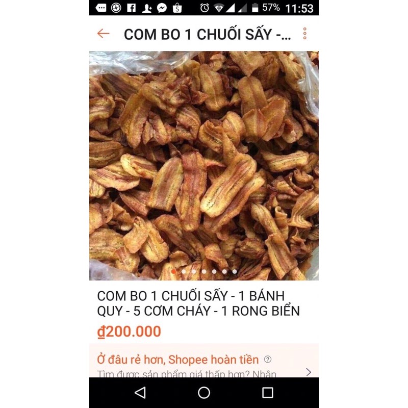 ⚡️Freeship⚡️ Chuối Sấy Gia Lai Không Đường 500gr giòn ngon | BigBuy360 - bigbuy360.vn