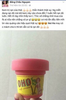 Cream trị rạn da OHO Thái Lan