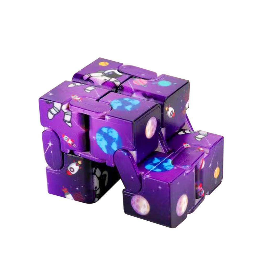 CLEOES Đồ Chơi Khối Rubik Hình Phi Hành Gia Giảm Căng Thẳng
