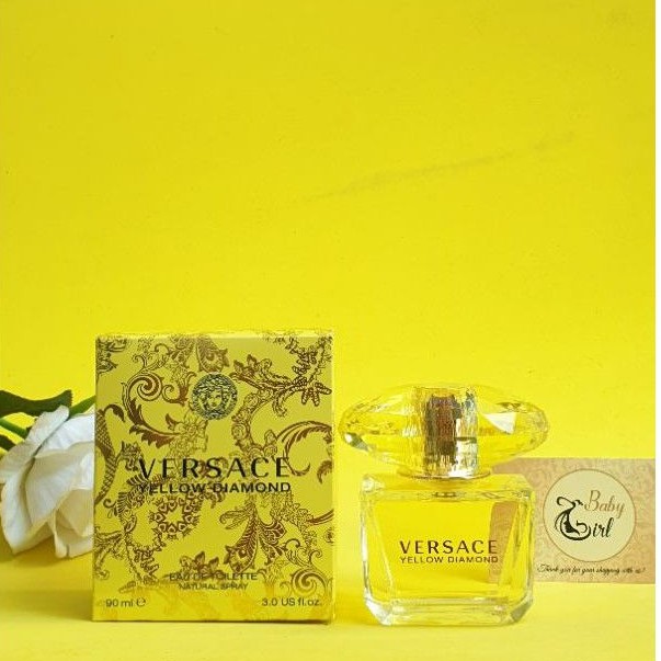 Nước Hoa Nữ Fullsize Versace (Vàng) Yellow Diamond EDT 90ml