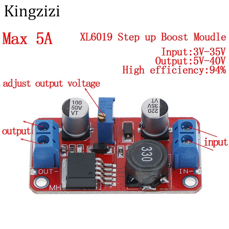 Mạch Tăng Áp DC XL6019 (max 4A)