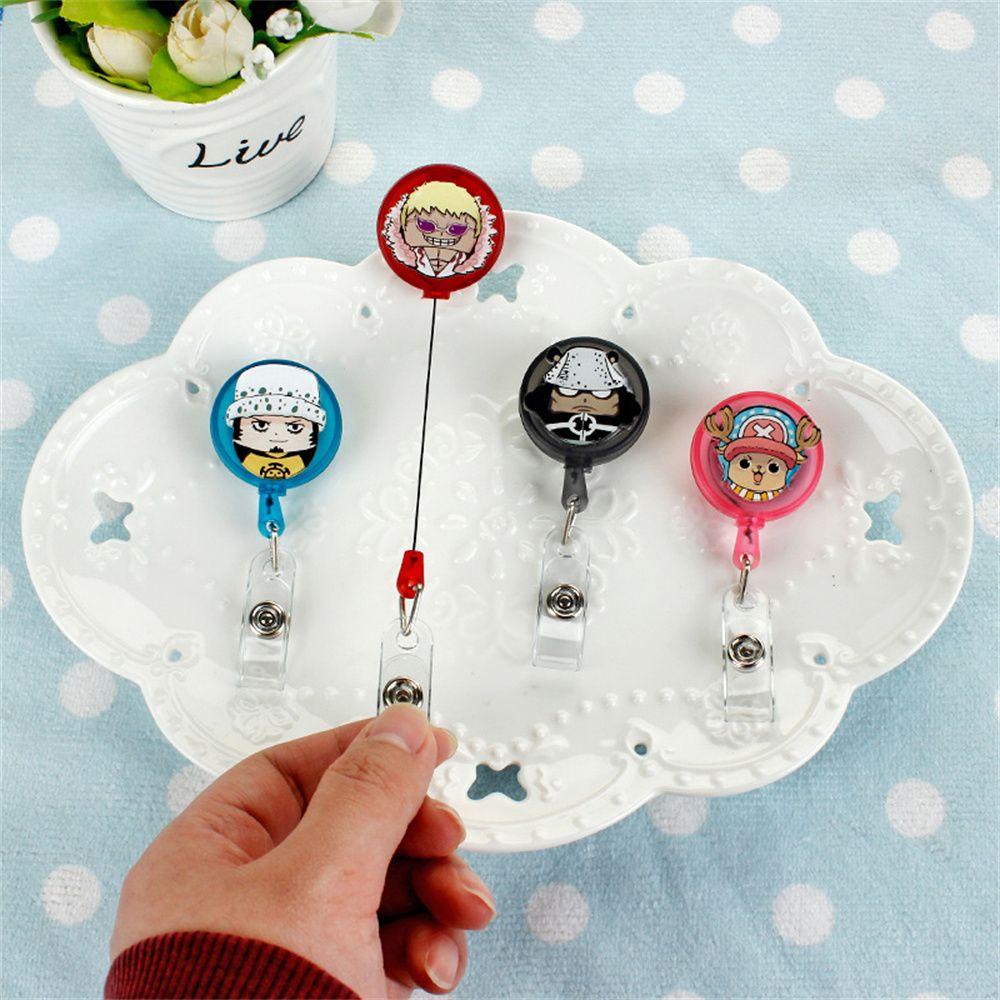 Huy Hiệu Hình Mèo Hoạt Hình Có Thể Thu Gọn Tiện Dụng Giá Đỡ Huy Hiệu Cài Áo Hình Roronoa Sanji Chopper
