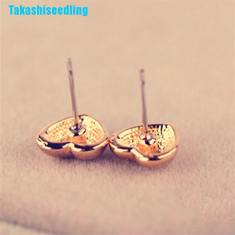 Bông Tai Hình Trái Tim Xinh Xắn Thời Trang