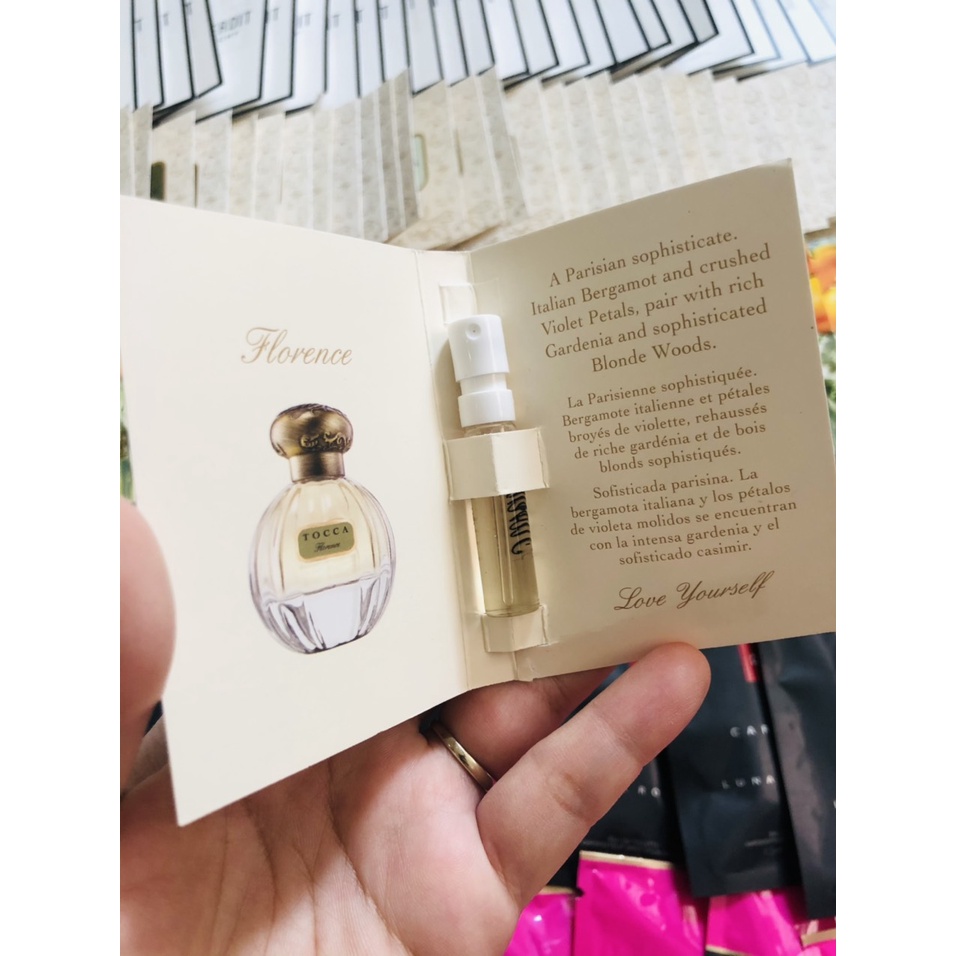 Sample mẫu thử Vial nước hoa chính hãng Tocca