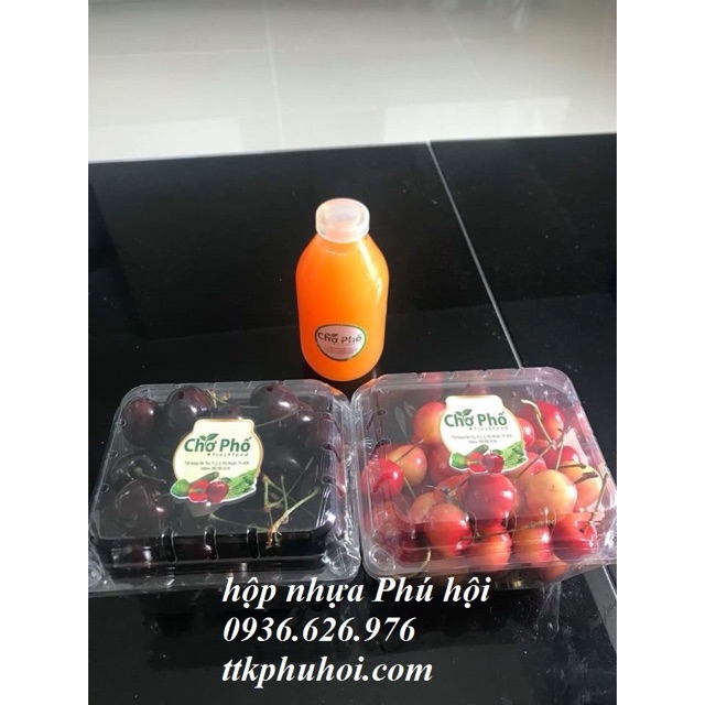 400 Hộp nhựa đựng trái cây