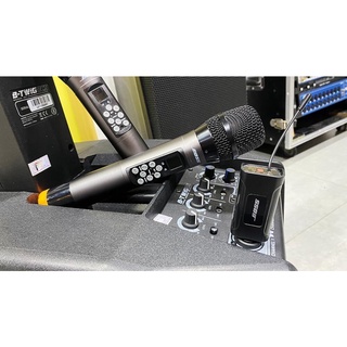 Micro Karaoke Đa Năng Không Dây BOSS Q71 (Micro UHF, Bắt Sóng Mạnh, Kết Nối Loa Bluetooth, Loa Kéo)