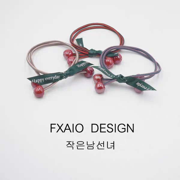 BUỘC TÓC QUẢ CHERRY 2 SỢI
