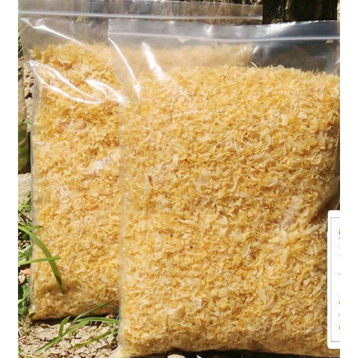 Nấm Tuyết Khô 100g Nguyên Bông Và Cắt Mảnh