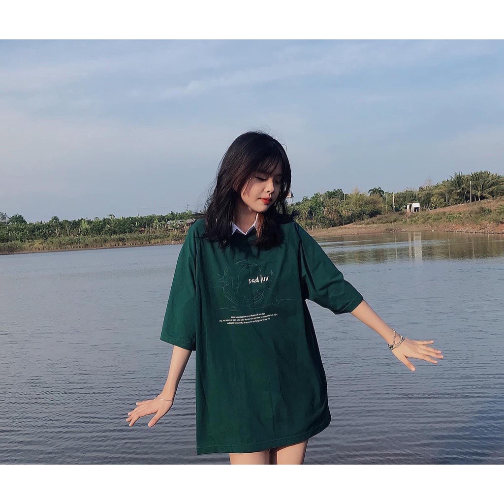 Áo Thun SAD LUX From Rộng Unisex Mềm Mịn Dày Dặn Hot Trend