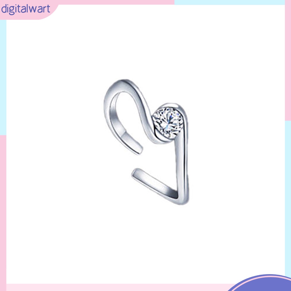 Nhẫn Hở Mạ Bạc Hình Chòm Sao Thời Trang Cho Nữ