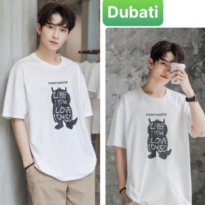ÁO THUN NỮ NAM CÚ MÈO IN CHỮ NHẬT BẢN CỰC HOT TREND PHOM FORM RỘNG TAY LỠ  HOT TREND 2022 - DUBATI FASHION