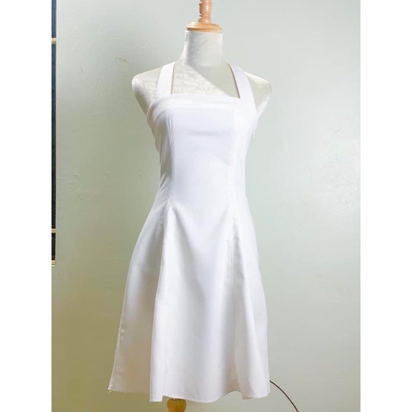 váy cúp ngực trắng xoè