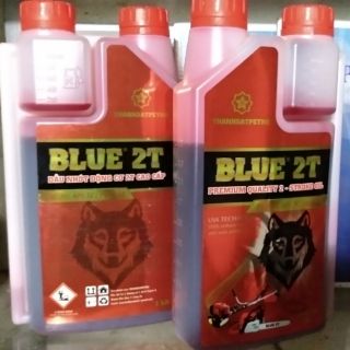 Nhớt blue 2t chai 1 lít